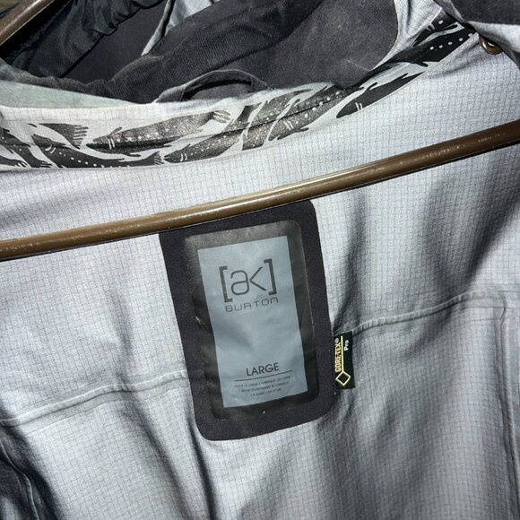 Men's Burton AK 3L Gore-Tex Jacket - Olympic Snowboard Team Edition - Picture 9 of 14